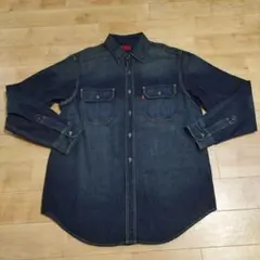 56 希少　LEVI'S Red Tab デニム　長袖シャツ　L　メンズ