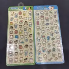 新品未使用　ドラえもん　3Dクリスタルステッカー　2セット