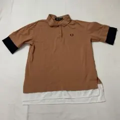 Fred Perry フレッドペリー 半袖ポロシャツ 刺繍ロゴ L UK10のサムネイル