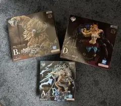 一番くじ ワンピース 悪魔を宿す者達　A B D ルフィ チョッパー　マリア