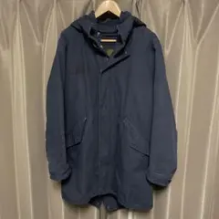 ネイビー フード付き モッズコート　ビーミング　ビームス　beams