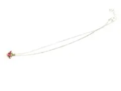 【ハンドメイド】 羽ハートネックレス