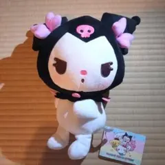 【美品‼️】クロミ　Mぬいぐるみ　はぎゅっと　ゆるかわ　サンリオキャラクターズ