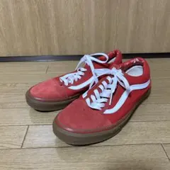 VANS/バンズ/old skool STYLE/スニーカー/赤/27