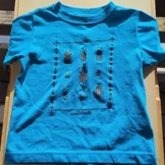 3/8まで掲載 中古 mont-bell 昆虫プリント Tシャツ 100cm
