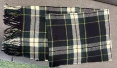 無印良品ウールタータンチェックマフラー 60x200cm