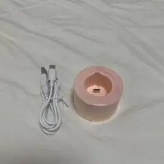 【新品】Francfranc ハンディファン スタンド マーブルピンク充電器付き