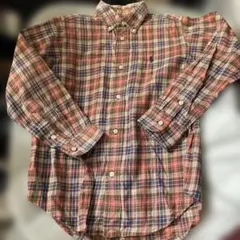 Ralph Lauren チェック柄長袖シャツ130