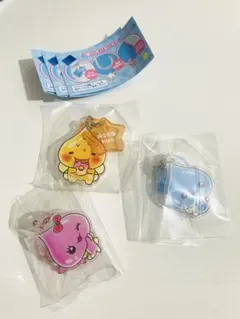 しずくちゃん アクリルめじるしチャーム 3種セット　しずくうるおいちゃんアセオ君