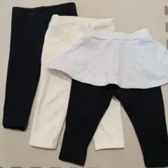 子供服 ボトムス スカッツ 裏起毛 ever closet 80