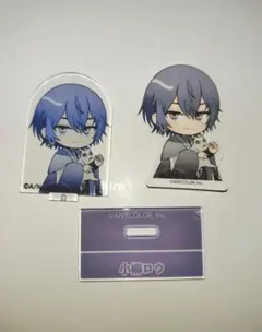 にじさんじ チョコエッグ クリアスタンド ダイカットシール 小柳ロウ