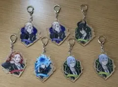 ツイステ アクリルキーホルダー 7点セット