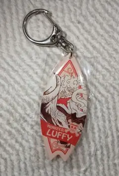 ワンピース　サーフボート風アクリルキーホルダー　ルフィ　ニカ