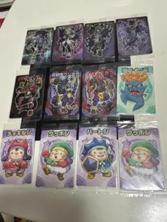 神羅万象チョコ　まとめ売り　12枚　魔元帥ベリアール　アルフィーネ等のサムネイル