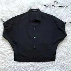 【中古】ワイズ Y's ヨウジヤマモト シャツ ブラウス 半袖 3 黒 ブラック /YT レディース 2026年最新】Y's レディース 半袖 シャツ・ブラウスの人気アイテム