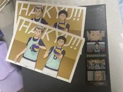 ハイキュー‼︎ 梟谷高校　ポストカード　フィルム風クリアしおり