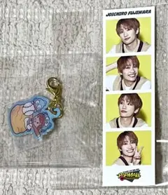 なにわ男子 藤原丈一郎 フォトカード メタルチャーム