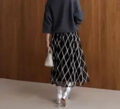 ✨ブージュルード✨　2025年末購入　フレアロングスカート