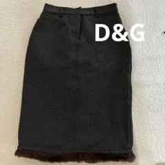 【美品】D&G ドルチェ&ガッパーナ　デニム　スカートのサムネイル