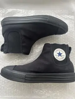 CONVERSE ブラック サイドゴア ハイカット スニーカー