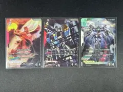デュエルガンダムLR+ ウイングゼロEW LR ドラゴンガンダムR+ 3枚セット