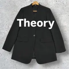 5【美品】Theory シンセティッククレープフルードジャケット　日本製