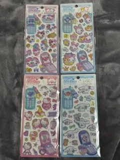 平成ハッピーフォン　シール　4枚セット