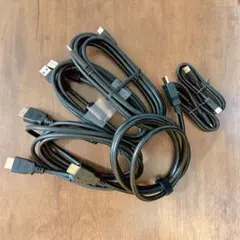 【ケーブル】HDMI、USBケーブル等6本まとめ売り
