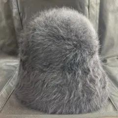 ブラック ファー バケットハット