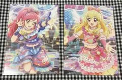 アイカツ　星宮いちご　音城セイラ　フォトカツ　ポストカード