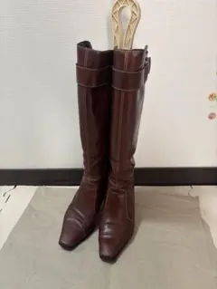 カネマツ　ロングブーツ　ブーツキーパー付き