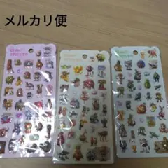 イタリアンブレインロット　立体シール　3Dシール ぷくぷくシール　３枚