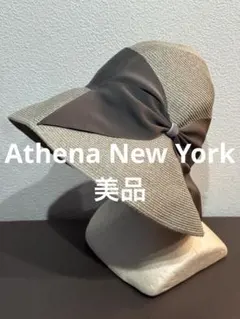 ☆未使用級☆ Athena New York Risako 麦わら帽子 リボン - メルカリ