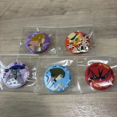 スタジオジブリ 缶バッジ　刺繍ブローチ　5点セット⭐︎のサムネイル