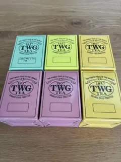 TWG TEA 空き缶 箱付き6個セット未使用 2026年最新】twg 空き缶の人気アイテム - メルカリ