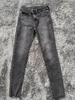 グレー スキニーデニム サイズ22