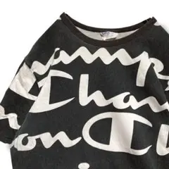 k*a様 FBHD ロゴ Tシャツ 黒 チャンピオン champion 総柄