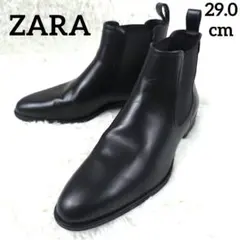 ✨希少✨未使用級極美品✨ ザラ サイドゴアブーツ チェルシーブーツ 黒
