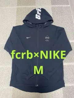 極美品 FCRB Nike STORM FITナイロンジャケット ネイビー　M
