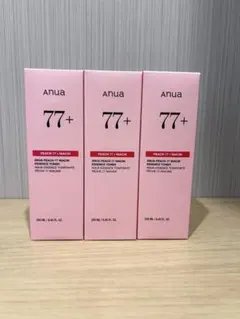 【新品】 アヌア Anua 桃77ナイアシンエッセンストナー　化粧水　3本セット