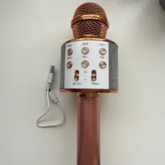 カラオケマイク ワイヤレスマイク Bluetoothマイク スピーカー付き