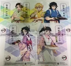 【新品　未使用】鬼滅の刃　セブンイレブン クリアポスター フルコンプセット