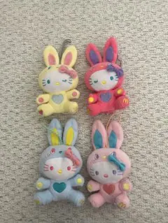 ハローキティ ぬいぐるみ 4体セット