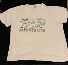 OUTDOOR PACK FOR LIFE Tシャツ　Mサイズ