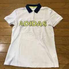 adidas 半袖 ポロシャツ ゴルフホワイト Mサイズのサムネイル