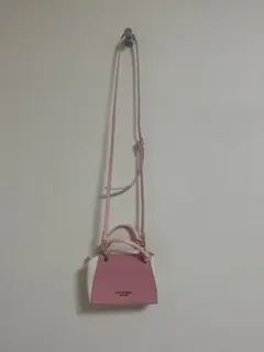 サマンサタバサ ミニショルダーバッグ ピンク