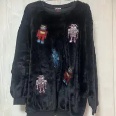 LAZER HEAVEN ロボット刺繍 フリーストレーナー