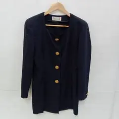 4.1◎S669P◎ヴィンテージ◎ノーカラージャケット◎金ボタン◎9号