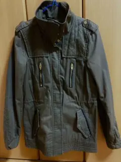 H&M コットンミリタリージャケット