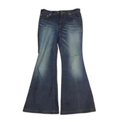 00s TORNADO MART トライバル刺繍 フレアデニム Y2K - メルカリ